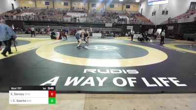 285 lbs Consi Of 8 #1 - Emre Sensoy, Episcopal (VA) vs Carter Sparks, Mount De Sales