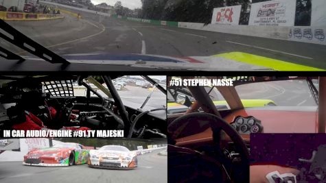 On-Board With Ty Majeski & Stephen Nasse For Snowball Derby Restart