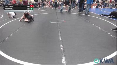 73 lbs Rr Rnd 1 - Lucy Chill, Perry Wrestling Academy vs Ruby Chill, Perry Wrestling Academy