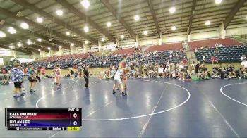 155 lbs Quarters & Wb (16 Team) - Kale Bauman, Montana 1 vs Dylan Lee, Oregon 1