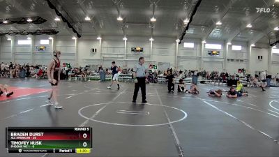 144 lbs Round 5 (6 Team) - Braden Durst, All American vs Timofey Husk, Phoenix WC 1