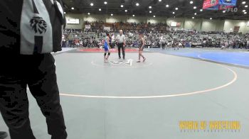 80 lbs Consi Of 8 #1 - Eli Alvarado, Daniel Cormier Wrestling Academy vs Isaiah Olivarez, Atwater Wrestling