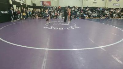 160 Open Cons. Round 2 - Aliyah Villarreal, Sioux Falls vs Delise Villa, Iowa Central Community College