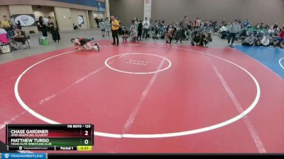 125 lbs Champ. Round 1 - Chase Gardiner, Apex Grappling Academy vs Matthew Turdo, Texas Elite Wrestling Club