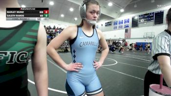 115 lbs Cons. Round 2 - Saleth Ramos, Norwalk vs Marley Muniz, Westminster