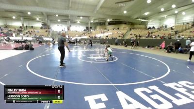 60 lbs Cons. Round 1 - Finley Shea, Williamson County Wrestling Cl vs Hudson Soto, Williamson County Wrestling Cl