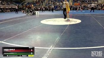 107 lbs Quarterfinal - Ian Anderson, 2-Lisbon vs Matthew Harris, Kenmare-Bowbells