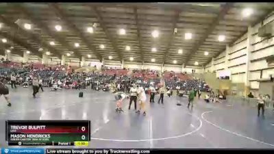 288 lbs Semifinal - Mason Hendricks, Green Canyon High School vs Trevor Bulpitt, Lehi