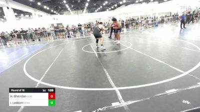 285 lbs Round Of 16 - Hayden Sheridan, Ocrtc vs Isaac Ledezm, Denning WC