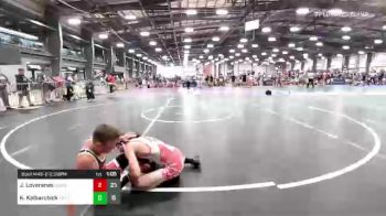 120 lbs Rr Rnd 2 - Jayden Loveranes, Scanlan Wrestling Academy vs Kristopher Kalbarchick, Terps Xtreme HS