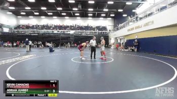 165 lbs Champ. Round 2 - Adrian Juarez, Bakersfield College vs Kevin Camacho, Mt San Antonio College