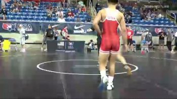 138 lbs Round Of 256 - Justin Wells, California vs Ty Whalen, New Jersey