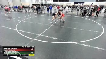 136 lbs Cons. Round 4 - Jackson Roorda, Grindhouse Wrestling Club vs Carter Barrio, ReZults Wrestling