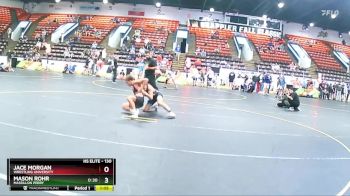 130 lbs Quarterfinal - Mason Rohr, Massillon Perry vs Jace Morgan, Wrestling University