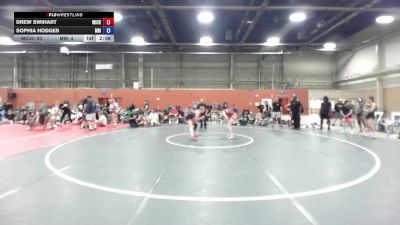 63 kg Rr Rnd 1 - Drew Swihart, Michigan Wrestling Academy - GHSE vs Sophia Hodges, Maryland Mana - GHSE