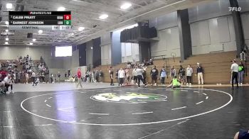 285 lbs Semifinal - Caleb Pruitt, Reinhardt University vs Earnest Johnson, Life University