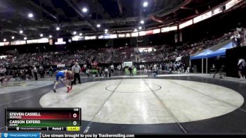 138 lbs Champ. Round 1 - Carson Exferd, Nampa vs Steven Cassell, Redmond