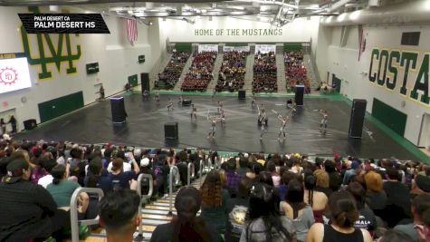 Palm Desert HS "Palm Desert CA" at 2026 WGI Guard Manhattan Beach Regional+