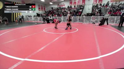 115 lbs Cons. Round 2 - Emma Chavez, Arroyo vs Kelia Badena, Desert Mirage