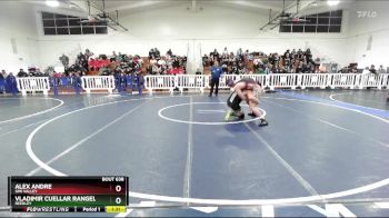 150 lbs Champ. Round 2 - Vladimir Cuellar Rangel, Reedley vs Alex Andre, Simi Valley