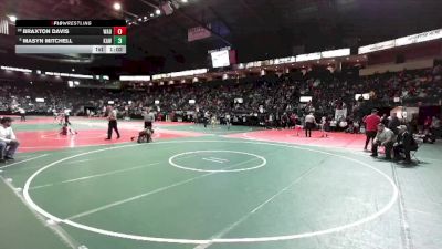 75 lbs Champ. Round 1 - Masyn Mitchell, KAWA vs Braxton Davis, WAD1