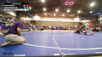 43-45 lbs Rr Rnd 4 - Elias Warrior, Mighty Bluebirds vs Alder Wonsettler, Eagles Wrestling Academy