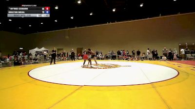 115 lbs Cons. Semis - Ny'Ree Coburn, OK vs Brilynn Mejia, TX