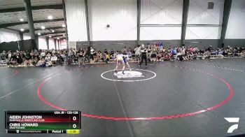 120-126 lbs Semifinal - Chris Howard, Unattached vs Aiden Johnston, Marysville Wrestling Club