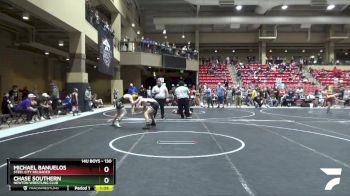 130 lbs Cons. Round 3 - Chase Southern, Newton Wrestling Club vs Michael Banuelos, Steel City Reloaded