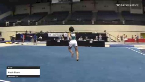 Noah Pham - Floor - 2021 USA Gymnastics Development Program National Championships