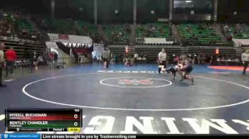 160 lbs Cons. Round 2 - Bentley Chandler, Piedmont vs Mykell Buchanan, Madison County