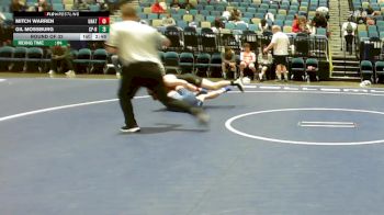 149 lbs Round Of 32 - Mitch Warren, UNATT-Southern Oregon vs Gil Mossburg, Cal Poly Humbolt