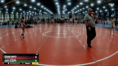 76 lbs Rd# 9- 2:15pm Saturday Final Pool - Alex Strobl, Bitetto Trained vs Ethan Spatz, Nebraska Elite