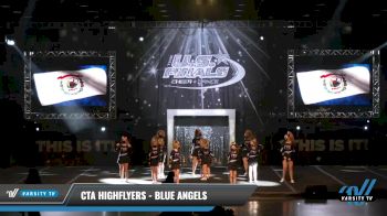 CTA Highflyers - Blue Angels [2021 L1.1 Junior - PREP - D2 - Small Day 1] 2021 The U.S. Finals: Louisville