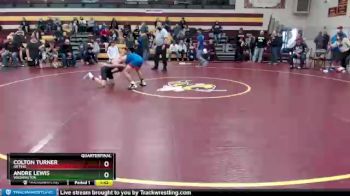 113 lbs Quarterfinal - Andre Lewis, Washington vs Colton Turner, Orting