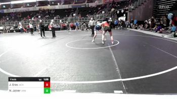 119.4-125.1 lbs Final - Jauzlyean Gray, Jackson County Wrestling vs Natalee Joiner, Lebanon, MO