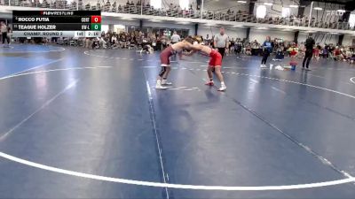 Elite 133 lbs Champ. Round 2 - Rocco Futia, Cortland State vs Teague Holzer, Wisconsin-La Crosse