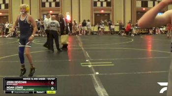 101/107 Round 3 - Noah Lewis, McDonald Wrestling Academy vs John Mozzani, Black Sheep