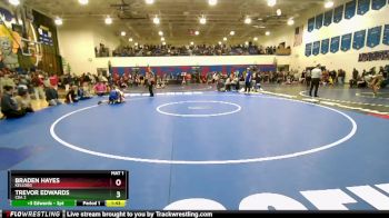 126 lbs Champ. Round 2 - Braden Hayes, Kellogg vs Trevor Edwards, CDA 2