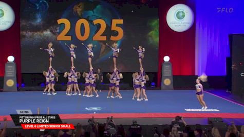 Pittsburgh Pride All Stars - Purple Reign [2025 L6 Limited Senior Small Semis] 2025 The Cheerleading Worlds