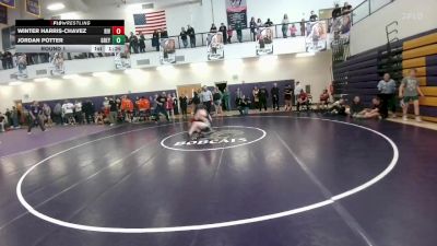 175 lbs Round 1 - Winter Harris-Chavez, Riverton Middle School vs Jordan Potter, Greybull MS