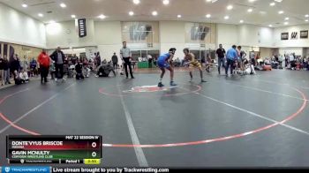 110 lbs Cons. Round 3 - Donte`Vyus Briscoe, Indiana vs Gavin McNulty, Corydon Wrestling Club