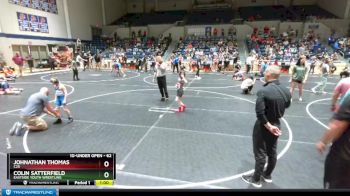 62 lbs Cons. Round 1 - Johnathan Thomas, C2x vs Colin Satterfield, Eastside Youth Wrestling