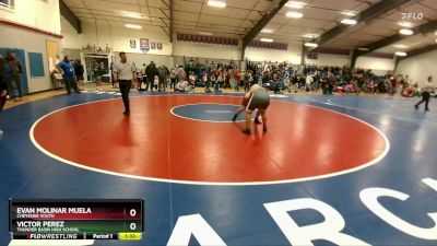 215B Quarterfinal - Evan Molinar Muela, Cheyenne South vs Victor Perez, Thunder Basin High School