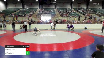 55 lbs Consolation - Bodhi Hyatt, John Wayne Corcoran Wrestling Association vs Jackson Payne, Villa Rica Wrestling