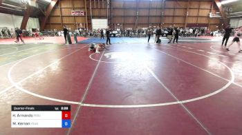 132A lbs Quarterfinal - Herrera Armando, Peru vs Mason Kernan, Young Guns (Club) Bethel Park(school)