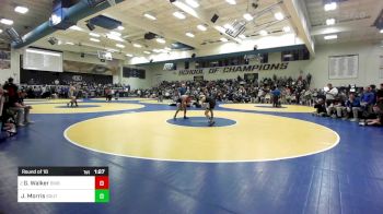 129 lbs Round Of 16 - Gage Walker, Bixby (OK) vs Jacob Morris, South Anchorage (AK)