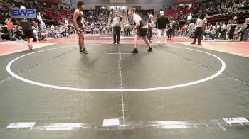 Semifinal - Aayden Hamilton, Broken Arrow Wrestling Club vs Josh Gibson, Eufaula Ironheads Wrestling Club