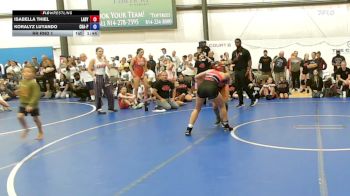 50 lbs Rr Rnd 1 - Isabella Thiel, Lady Warriors United - W vs Koralyz Luyando, Charlies Angels- W