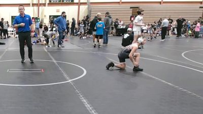 84 lbs Round 6 (8 Team) - Caleb Swain, Revival Beast vs Colton Alaburda, Team Blue Hen